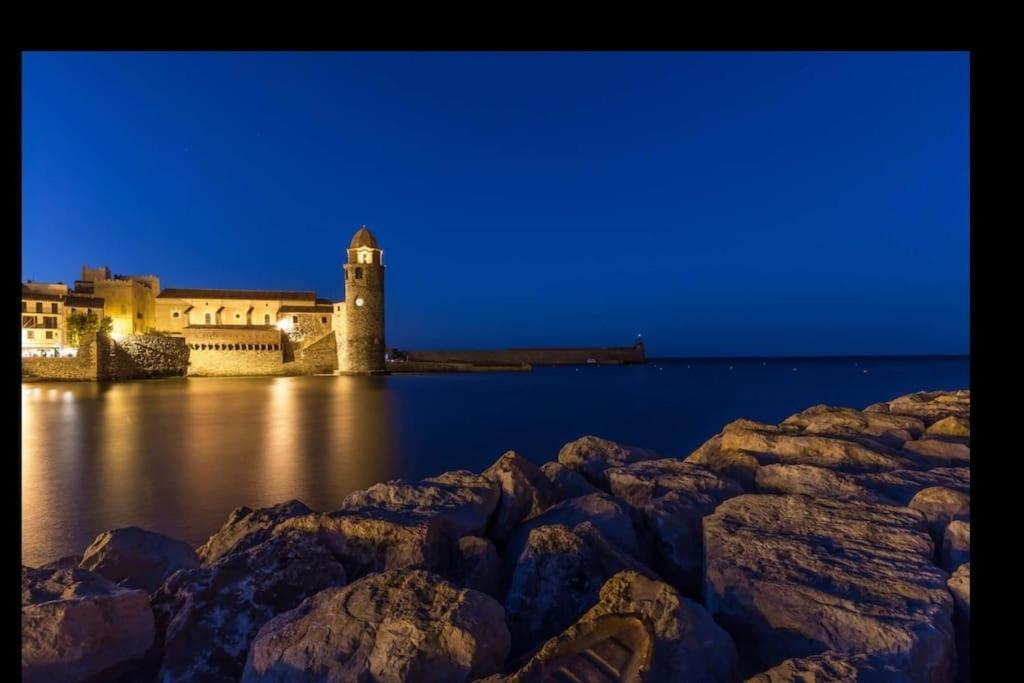 T2 Au Calme Avec Vue Mer, Proche Centre De Et Parking * Collioure